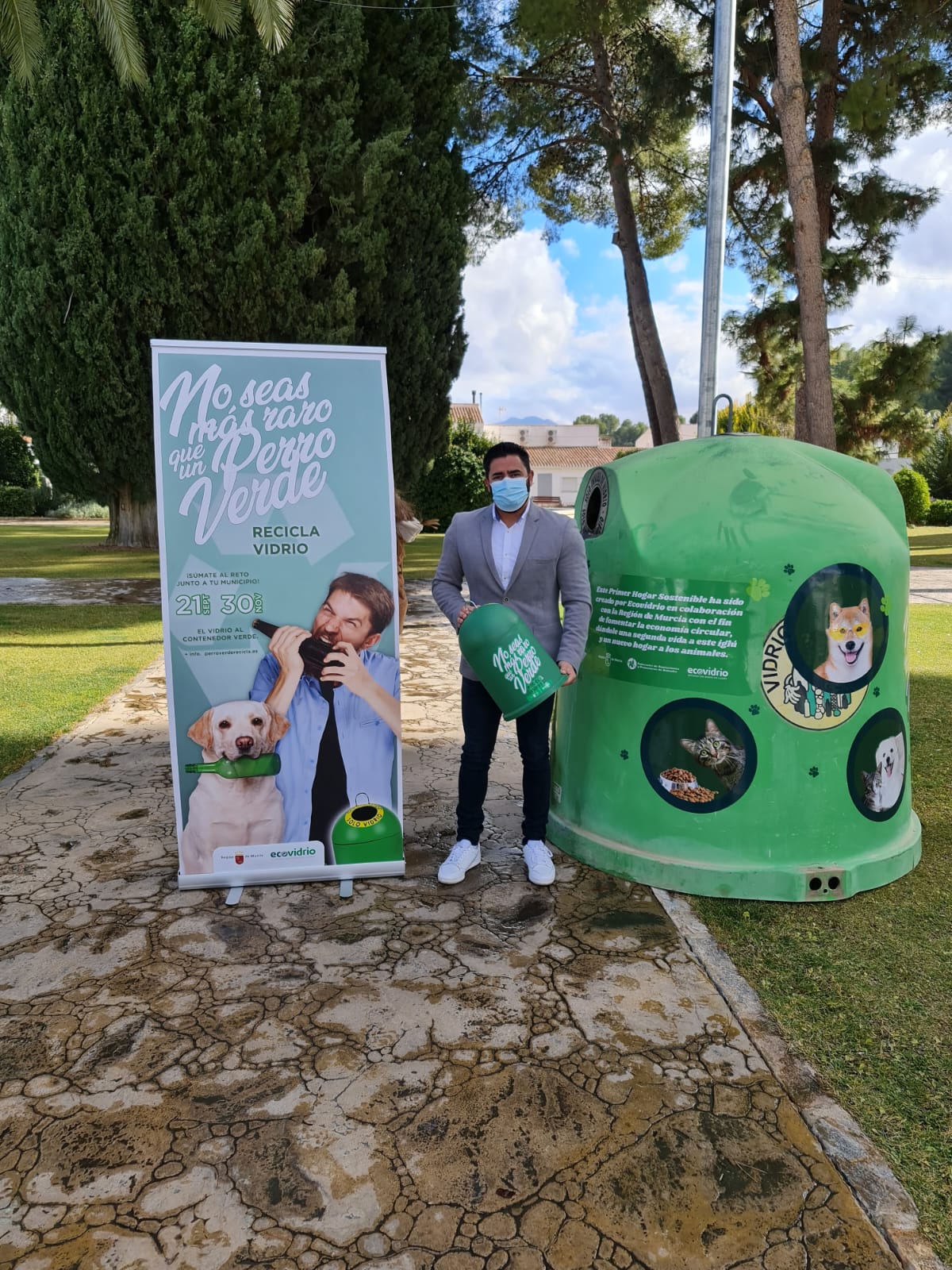 Puerto Lumbreras consigue el tercer premio como municipio comprometido con el reciclaje de vidrio