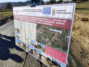 El Gobierno Regional invierte 113.500 euros para acondicionar el camino del cementerio de Puerto Lumbreras