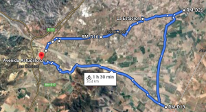 Se prohibirá el estacionamiento y la circulación de vehículos desde las 10.00 h hasta las 13.00 h en diversas calles y vías del municipio