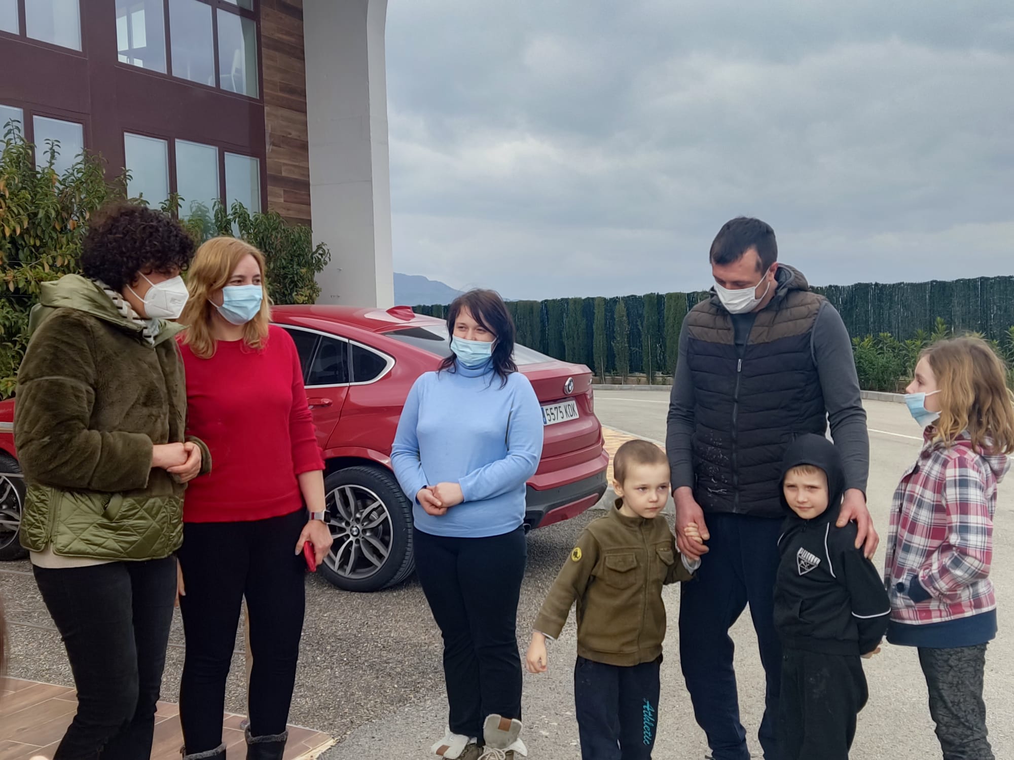 El colegio Lidera International School de Puerto Lumbreras acoge a una familia de refugiados ucranianos al completo en sus instalaciones (7)