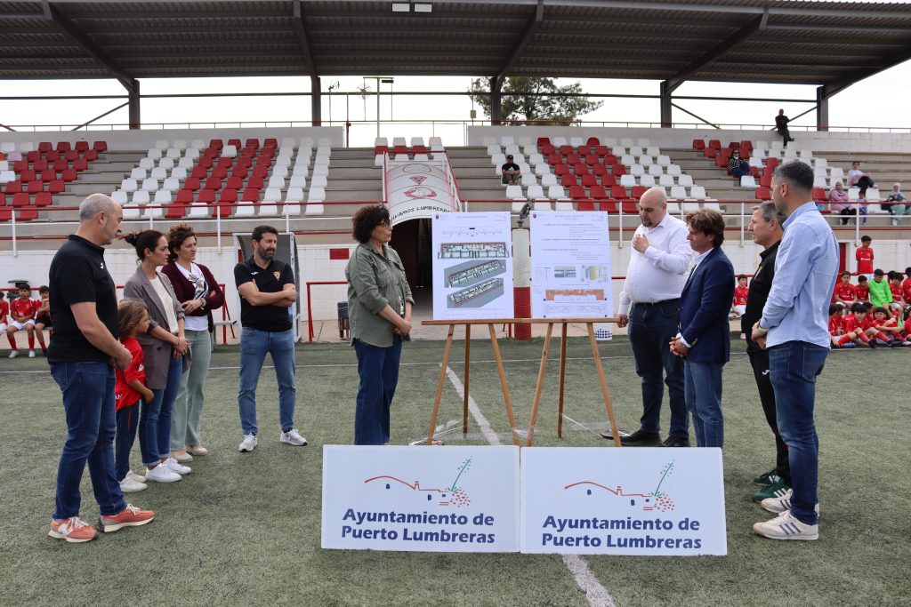 El Ayuntamiento de Puerto Lumbreras reformará los vestuarios del Campo de Fútbol Municipal gracias a la subvención regional de 94.000 euros