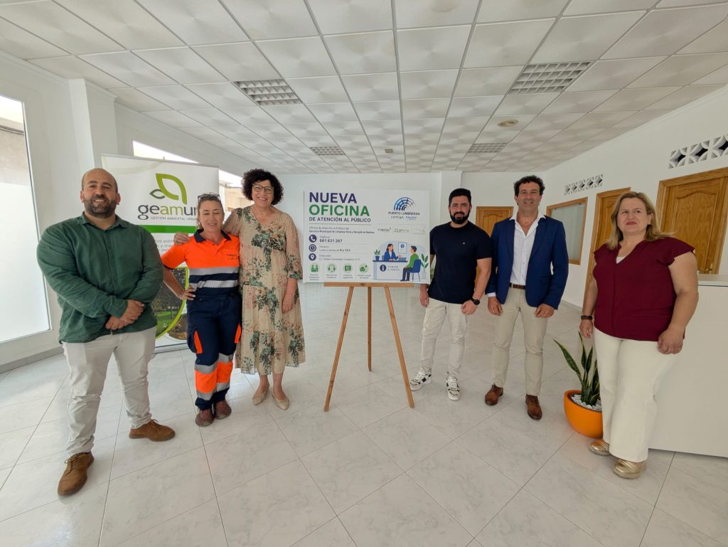 El Ayuntamiento de Puerto Lumbreras pone en marcha la Oficina de Atención al Público del Servicio Municipal de Limpieza Viaria y Recogida de Residuos