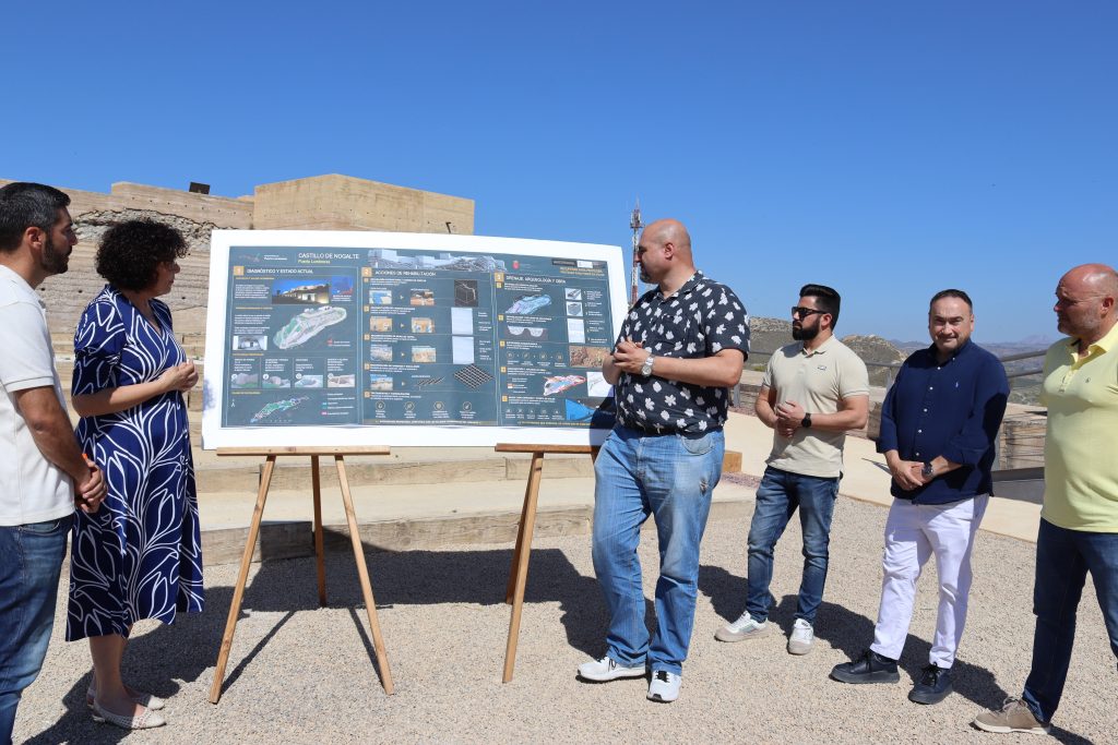 El Ayuntamiento de Puerto Lumbreras inicia las obras de recuperación del Castillo de Nogalte con una inversión de 900.132 euros