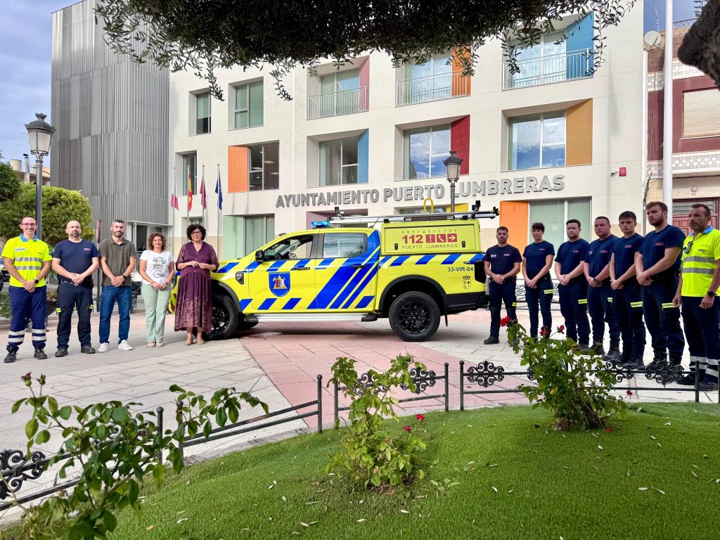 El Ayuntamiento de Puerto Lumbreras incorpora un nuevo vehículo al Servicio Municipal de Emergencias y Protección Civil