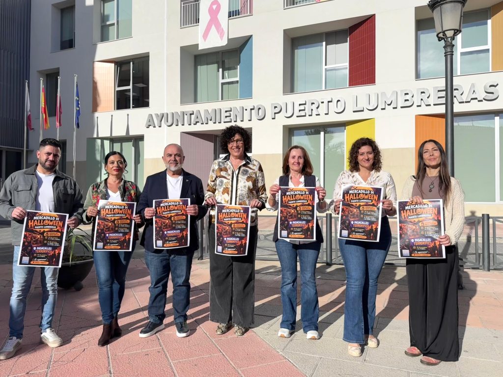 Puerto Lumbreras celebrará un Mercadillo de Halloween los días 30 y 31 de octubre en la plaza de la Avenida Región Murciana